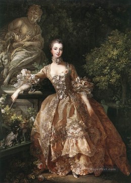  Francois Pintura al %C3%B3leo - Retrato de la marquesa de Pompadour rococó Francois Boucher